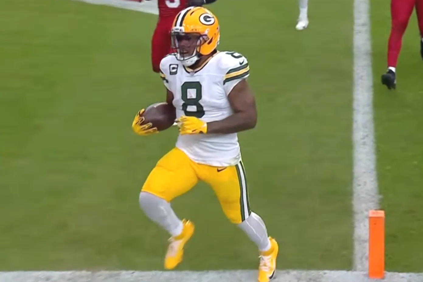 25 Week 7 GB AZ Josh Jacobs stepover